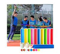 ZDQDMJ Pipeline Challenge Pipeline Challenge, Set per Festa All'aperto in Giardino E Spiaggia, Gioco di Squadra per Lavoro E Giornata Sportiva Scolastica(10pcs 50cm)