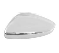 ZDSMYXGS Calotta Specchietto Retrovisore Auto Per Peugeot 2008 208 2012-2019 Copertura Parafango Laterale Cromata Argento, Guscio Di Ricambio Coperchio Specchietto(Sinistra)