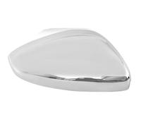 ZDSMYXGS Calotta Specchietto Retrovisore Auto Per Peugeot 2008 208 2012-2019 Copertura Parafango Laterale Cromata Argento, Guscio Di Ricambio Coperchio Specchietto(Giusto)