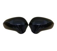 ZDSMYXGS Calotta Specchietto Retrovisore Auto Per Seat Per Leon Per MK2 1P Per Ibiza Per MK4 6J Per Exeo 3R 2008-2017 Cover Esterna Nera E Bianca Coperchio Specchietto(Nero lucido)