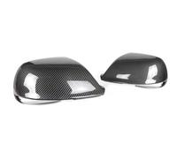 ZDSMYXGS Calotta Specchietto Retrovisore Esterno Auto Per Q7 4L Facelift Q5 SQ5 8R 2009-2017 Cappucci Copri Laterale Senza Lane Assist Coperchio Specchietto(Aspetto carbonio)