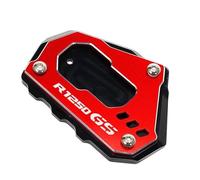 ZDSMYXGS Cavalletto Laterale Piastra di Estensione del Cavalletto Laterale del Motociclo per B&MW R1200GS R1250GS R 1200 1250 GS Adventure ADV LC GSA 2021 Supporto Laterale(Rosso,Piccolo)