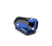 ZDSMYXGS Cavalletto Piastra Supporto per Pedane per Moto per B&MW R 1300 GS R1300GS ADV Adventure 2023-2025 Estensione Allargata per Cavalletto Laterale Laterale Estensione(Blu2)