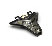 ZDSMYXGS Fanale posteriore Fanale Posteriore Per Moto Indicatore Di Direzione Lampada Lampeggiante Freno Integrato Per K&awasaki Z1000 2014-2017 Per Ninja ZX 10R 2016-2017(Fumo)