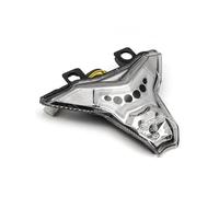 ZDSMYXGS Fanale posteriore Fanale Posteriore Per Moto Indicatore Di Direzione Lampada Lampeggiante Freno Integrato Per K&awasaki Z1000 2014-2017 Per Ninja ZX 10R 2016-2017(CHIARO)