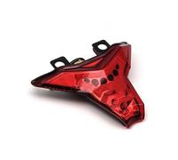 ZDSMYXGS Fanale posteriore Fanale Posteriore Per Moto Indicatore Di Direzione Lampada Lampeggiante Freno Integrato Per K&awasaki Z1000 2014-2017 Per Ninja ZX 10R 2016-2017(ROSSO)
