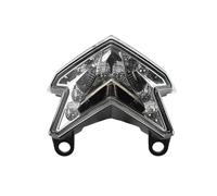 ZDSMYXGS Fanale posteriore Fanale Posteriore Per Moto Indicatore Di Direzione Per K&awasaki Z125 2016-2018 Z800 Per NINJA ZX-6R 2013-2018 ZX 6R Lampada Freno Integrata(CHIARO)