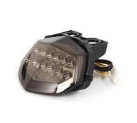 ZDSMYXGS Fanale posteriore Indicatore Di Direzione Posteriore Integrato Per Motocicletta Per K&awasaki Per NINJA 250/R EX250 2008-2012, Lampada Freno Lampeggiante(Fumo)