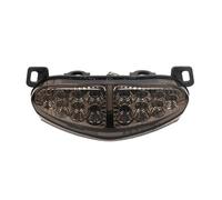 ZDSMYXGS Fanale posteriore Indicatore Di Direzione Posteriore Integrato Per Motocicletta Per K&awasaki ER-6N ER-6F Per NINJA 650 2009 2010 2011 Lampada Freno Lampeggiante(Fumo)