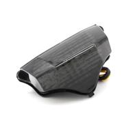 ZDSMYXGS Fanale posteriore Indicatori Di Direzione Per Moto Luce Posteriore Integrata Indicatore Di Direzione Lampada Lampeggiante Per Y&amaha FZ-600 FZ600 FZ6 2004-2008(Fumo)
