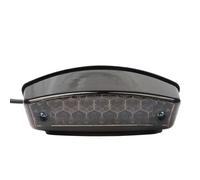 ZDSMYXGS Fanale Posteriore Luce Posteriore per Moto Luce Freno Targa Indicatore di Stop Posteriore per Ducati Monster 400 620 695 750 800 900 S2R S4R(Nero)