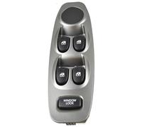 ZDSMYXGS Interruttore Alzacristalli Auto Per Hyundai Per Accent Per Elantra 2000-2005 9357025000 Interruttori Alzacristalli Elettrici A Pulsante Interruttori Pulsante(Argento1)