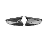 ZDSMYXGS Set Di 2 Gusci Per Specchietti Retrovisori Per Auto Per Civic 10a Generazione 2016-2021 Coperture Laterali Per Parafanghi Posteriori Coperchio Specchietto(Aspetto carbonio)
