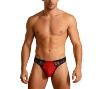 ZDSUHYIW Boxer natalizi da uomo, perizoma sexy, traspiranti, comodi, in rete, biancheria intima e lingerie a vita bassa, biancheria intima irritabile, per l'uomo, slip da uomo, slip da uomo, Colore