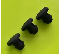 ZDUD Tappi for Fori in Gomma, 10 Pezzi/Set Neri da 4,5 mm a 50,6 mm, Tappi for Fori in Gomma siliconica, Tipo T, Guarnizione a Scatto, Tappi terminali di Chiusura, Tappo di Tenuta(5mm)