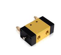 ZDV-08 Interruttore Pneumatico Valvola 'Aria Interruttore del Cilindro Controllo Alternativo Automatico a velocità Valvola di inversione a 2 Posizioni 5 Qay(with 4mm Fitting)