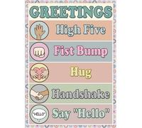 ZDVHOMCB Back To School Classroom Decorations - Welcome Posters for Preschool Elementary Teachers, First Day of School Wall Art Unframed,16x24inch(40x60cm)