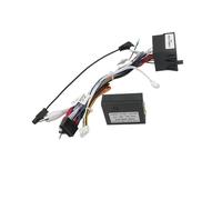 ZDVHOMCB for ISO Harness Can Bus Decoder 16 Pin Connector Car Head Unit Wiring Cable for A3 8P A4 B7(with Antenna