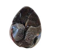 ZDVHOMCB Stone 900-1.1kg Curvature of The Furnishing Articles Turtle Grain Egg Ball Septarian Nodule Crystal Quartz