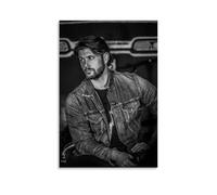 ZDXTYH Jensen AcklesStampe decorative estetiche moderne per camera da letto, soggiorno, ufficio, con tela di alta qualità resistente allo sbiadimento, 50 x 75 cm, Jensen Ackles