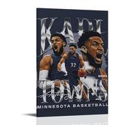 ZDXTYH Karl-Anthony Towns, stampe decorative estetiche moderne per camera da letto, soggiorno, ufficio, con tela di alta qualità resistente allo sbiadimento, 60 x 90 cm, Karl-Anthony Towns