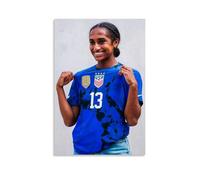 ZDXTYH Naomi Girma Stampe estetiche moderne per camera da letto, soggiorno, ufficio, con tela di alta qualità resistente allo sbiadimento, 20 x 30 cm, Naomi Girma