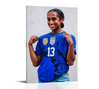 ZDXTYH Naomi Girma Stampe estetiche moderne per camera da letto, soggiorno, ufficio, con tela resistente allo sbiadimento, 40 x 60 cm, Naomi Girma