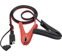 zdyCGTime 14AWG Clip a Coccodrillo per prolunga connettore SAE, prolunga Adattatore Presa Sea. Adatto per la Maggior Parte delle Auto, Moto, Tosaerba, Fuoristrada, Barche, ECC. (3 Piedi / 1 M)