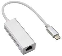 zdyCGTime Cavo adattatore Gigabit Ethernet Type-c maschio a RJ45 femmina,convertitore LAN di rete USB-C,supporto 10/100/1000 Mbps.Compatibile con Windows,Switch,Android e altri sistemi.(23cm/1Pezzo)