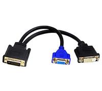 zdyCGTime Cavo splitter DVI-I a DVI-D e VGA, compatibile con Dell OptiPlex GX620 SC280