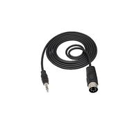 zdyCGTime DIN 7Pin a 3,5 mm (1/8'') prolunga,3,5 mm maschio a DIN 7 pin maschio Linea audio,compatibile con MP3/PC/TV/Android, adatto per Bang & Olufsen B&O, Naim, quad stereo Sistema (1,5 M)