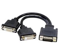 zdyCGTime dms-59 to DVI splitter cavo connettore per Dual monitor Setups o come un cavo adattatore DVI y dongle-10inch