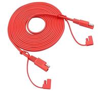 zdyCGTime SAE Cavo,con Cappuccio Impermeabile,SAE a SAE Cavo di prolunga per autoveicoli,Rapidamente scollegato dal Cablaggio di Rilascio della cella Solare.18 AWG (12 Piede / 3.7 M)