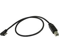 zdyCGTime tipo C cavo per stampante, 90 gradi ad angolo retto USB 2.0 tipo C (USB-C) a tipo B (USB-B) scanner stampante cavo -18 Inchs