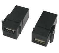 zdyCGTime USB 2.0 jack Keystone inserti, (confezione da) USB 2.0 adattatore connettore femmina a femmina adattatore per presa a parete piastra pannello