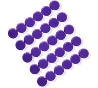 ZDZBLX Calamite Frigorifero, 30 pezzi Magneti Calamite Piccole, Calamite Potenti Calamita Lavagna Magnetica per Calamite, Mini Rotondi Magnete, per Frigo, Lavagnetta Magnetica,Lavagne Bianca (Viola)