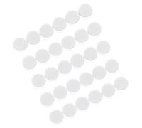 ZDZBLX Calamite Frigorifero, 30 pezzi Magneti Calamite Piccole, Calamite Potenti Calamita Lavagna Magnetica per Calamite, Mini Rotondi Magnete, per Frigo, Lavagnetta Magnetica,Lavagne Bianca (Bianco)