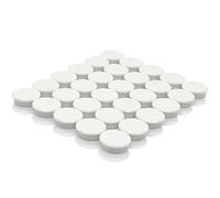 ZDZBLX Calamite Frigorifero, 30 Pezzi Magneti Calamite Potenti Calamite Piccole, Calamita Potente, Calamite per Lavagna Magnetica, Mini Rotondi Magnete Magneti Frigo, per Frigo,Lavagne Bianca (Bianco)