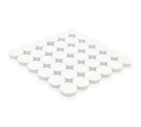 ZDZBLX Calamite Frigorifero, 40 Pezzi Calamite Potenti Calamite Piccole Magnete Potente, Calamite per Lavagna Magnetica Magneti Frigo Calamita Frigo Mini Rotonde, per Lavagna Magnetica, Frigo (Bianco)