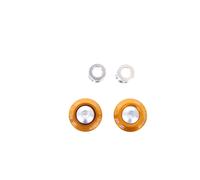 ZE48-7004 Zeta Terminali Del Manubrio BAR Fine Plugs Oro 29 MM