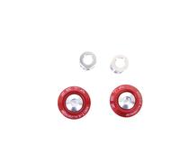 ZE48-7006 Zeta Terminali Del Manubrio BAR Fine Plugs Rosso 29 MM