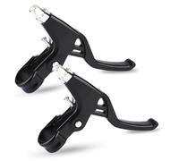ZEACCT 2 Pezzi Leva del Freno Della Bicicletta,Leva del Freno del Manubrio in Lega di Alluminio, Leva del Freno del Manubrio, Adatta per Mountain Bike E Biciclette da Strada (Nero)