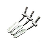 ZeAda 3 Pezzi di Maniglie in Lega, Accessori for impugnature, compatibili con i raccordi di Ricambio for Macchine for Gelato Soft MQL
