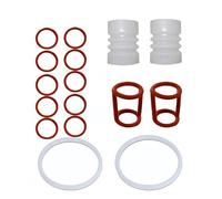 ZeAda Accessori for Macchine for Gelato, Una Confezione da 16 Pezzi, guarnizioni di Ricambio, guarnizioni di Tenuta, O-Ring in Gomma, compatibili con Macchine for Gelato Soft BQL