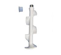 ZeAda Pezzo di Ricambio for Asta di coclea raschiante agitatore Bianco da 32 cm, Compatibile con Raccordo di Ricambio for Macchine for Gelato Soft MQL