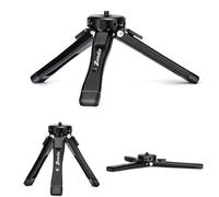 Zeadio Treppiede Mini Metallico Robusto - Treppiedino Universale per Camera, Gimbal, Action Cam, Videocamera, Microfono, Luce LED, ecc. (Portata 40kg/88lb)