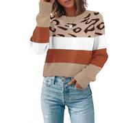 Zeagoo Maglione Donna Maniche Lunghe Invernale Girocollo Pullover Corto | Maglione Crop Elegante, Pullover Maniche Raglan, Maglia Tinta Unita, Outfit Diario Versatile, XS-XL