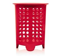 Zeal Scolaposate G231R Portaposate in melammina, rosso, 14 x 14 x 17 cm