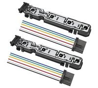 ZEALfix 2 pezzi Supporto portalampada lampadina fanale posteriore con cablaggio per Ford Transit Mk6 MK7 2000-2014 Accessori 1681537 6C1113N004AB 1102440