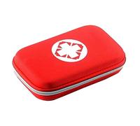 ZEALMAX Piccolo kit di pronto soccorso, da viaggio, campeggio, sport, borsa di emergenza medica, rosso